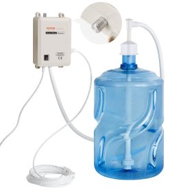 VEVOR Bottled Water Dispenser Pump System, 5 Gallon Dispensing System, Automatic Electric Water Dispenser, Single Inlet Water Jug Pump