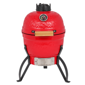 53747749  13in round ceramic charcoal grill, ceramic carbon oven, 2 in 1 iron carbon oven, three layer elliptical oven, temperature table control (53747749: 89809890)